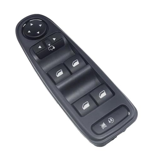 OMDHATU 96639383ZD 6554.YH 6554.QL Für Citroen C4 Für Picasso 2004-2013 Elektrische Fensterheber Master Schalter Spiegel Control Taste (Color : 6554.YH) von OMDHATU