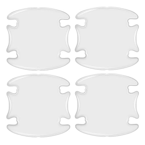 OMDHATU Autotürgriffabdeckung Transparente Schutzaufkleber Für Die Autotürgriffschale Kratzfest Kollisionssicher Unsichtbarer Klarer Streifen (Größe : 4pcs Handle Bowl) von OMDHATU