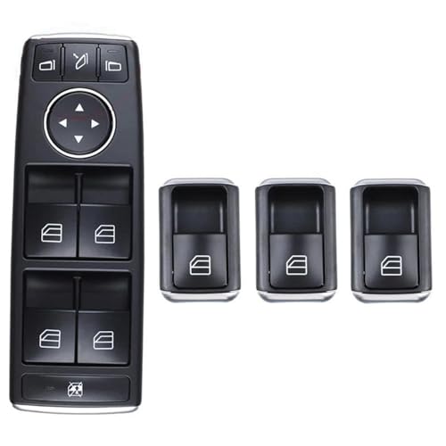 OMDHATU Electric Power Master Fenster Schalter Taste 2049055402 2049055302 2049058202 Für Mercedes Für Benz W204 W212 C E GLK Klasse (Color : Set Model C) von OMDHATU