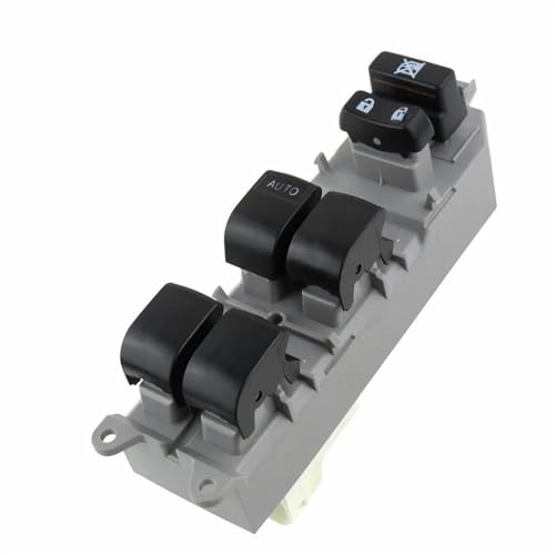 OMDHATU Elektrische Linke Fenster-Hauptschalter-Taste 84820-06100 84820-06130 Für Toyota Für RAV4 Für Camry Für Corolla Für Auris Für Urban Für Cruiser (Color : Gray) von OMDHATU