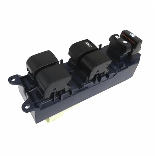 OMDHATU Elektrische Linke Fenster-Hauptschalter-Taste 84820-06100 84820-06130 Für Toyota Für RAV4 Für Camry Für Corolla Für Auris Für Urban Für Cruiser (Color : Schwarz) von OMDHATU