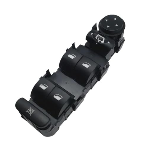 OMDHATU Elektrischer Fensterheber-Hauptschalter-Hebeknopf 6554.HA 9651464577 Für Citroen C4 2004 2005 2006 2007–2011 LHD (Color : Without Panel) von OMDHATU
