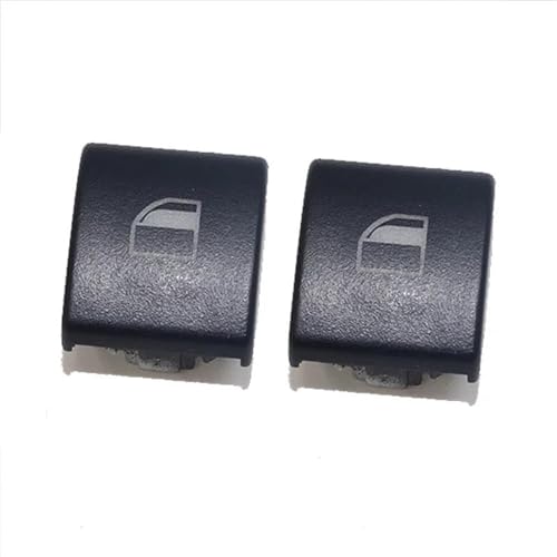 OMDHATU Für B&MW 3er E46 X5 X3 Fensterschalterabdeckung Power Window Button Switch Console Abdeckkappen (Color : 2pcs) von OMDHATU