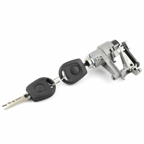 OMDHATU Für Golf IV Für Lupo Für Sitz Für Arosa 1997-2006 1J6827297G 1J6827565B Heckklappe Hinten Äußere Tür Griff Mit Schloss 2 Schlüssel (Color : Lock) von OMDHATU