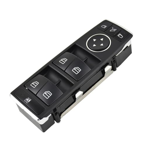 OMDHATU Für Mercedes W204 W212 C E Klasse S212 C250 C300 C350 C63 E350 E550 E250 A2049055302 2049055302 Vorne Links Fenster Control Schalter (Color : A2049055402) von OMDHATU
