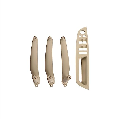 OMDHATU Innen Handgriff Griffverkleidung Ersatz Für B&MW E70 E71 E72 X5 X6 LHD RHD Auto-Innentürgriff Innenverkleidung Pull-Trim-Abdeckungsgriff Innentürgriffe (Color : RHD Beige Model A) von OMDHATU