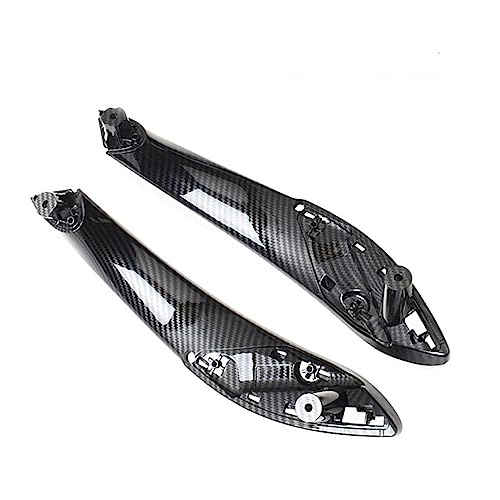 OMDHATU Innen Handgriff Griffverkleidung Für B&MW 3 4 Serie F30 F80 F31 318i 320i 328i 330i 335i 2013-2018 Auto Innen Tür Griff Pull Abdeckung Trim Innentürgriffe (Color : Carbon Front 2pcs) von OMDHATU