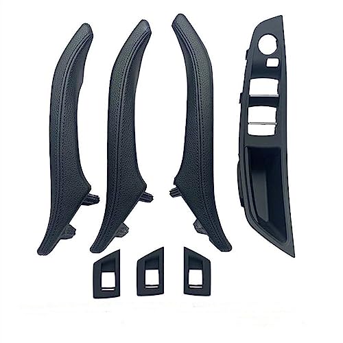 OMDHATU Innen Handgriff Griffverkleidung Für B&MW 5 Series F10 F11 F18 520i 523i 525i 528i 535i RHD Auto Links Rechts Innentürgriff Montage Innentürgriffe (Color : RHD Black) von OMDHATU