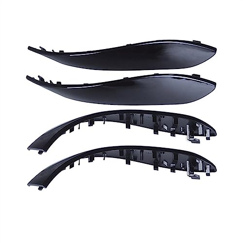 OMDHATU Innen Handgriff Griffverkleidung Für B&MW F30 F80 F31 F32 F33 F34 F35 F36 3 4 3gt Serie 2012-2018 Auto Türgriff Abdeckung Trim Ersetzen Look Rahmen Innentürgriffe (Color : 4 Pcs Piano Black) von OMDHATU