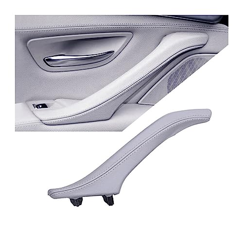 OMDHATU Innen Handgriff Griffverkleidung Innenpassagier Für B&MW 5er F10 F11 F18 520i 523i 525i 528i 535i Türgriff Leder Zuggriff Montage Innentürgriffe (Color : Grey Left) von OMDHATU