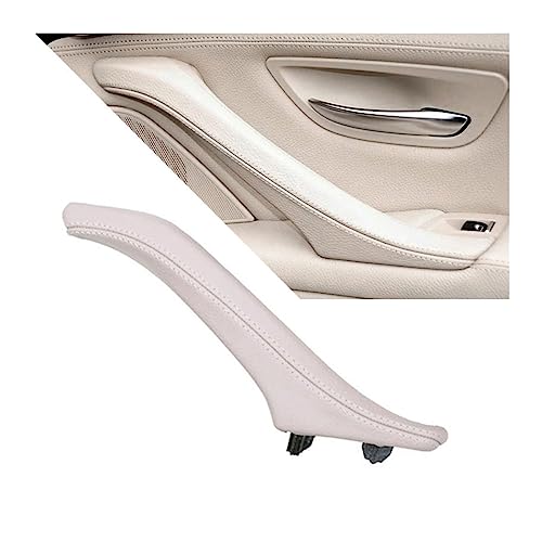 OMDHATU Innen Handgriff Griffverkleidung Innenpassagier Für B&MW 5er F10 F11 F18 520i 523i 525i 528i 535i Türgriff Leder Zuggriff Montage Innentürgriffe (Color : Red Brown Left) von OMDHATU