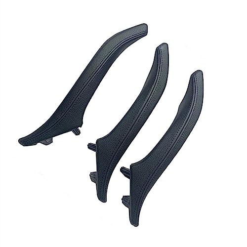OMDHATU Innen Handgriff Griffverkleidung LHD RHD 3PCS Set Schwarz Beige Für B&MW 5 Series F10 F11 F18 520i 523i Auto Innen Links Rechts Türgriff Ersatz Innentürgriffe (Color : LHD 3PCS Black) von OMDHATU