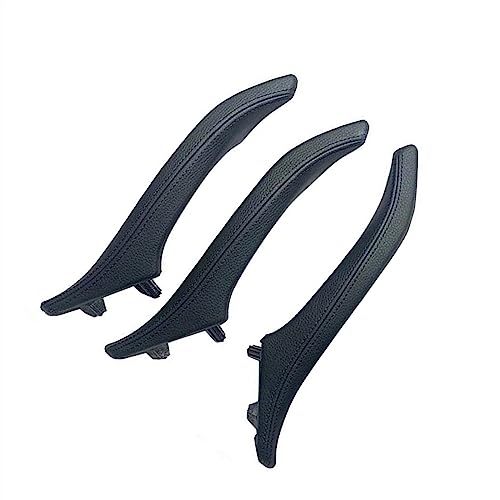 OMDHATU Innen Handgriff Griffverkleidung LHD RHD 3PCS Set Schwarz Beige Für B&MW 5 Series F10 F11 F18 520i 523i Auto Innen Links Rechts Türgriff Ersatz Innentürgriffe (Color : RHD 3PCS Black) von OMDHATU