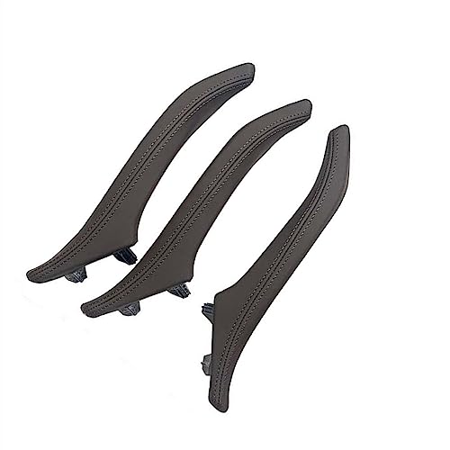OMDHATU Innen Handgriff Griffverkleidung LHD RHD 3PCS Set Schwarz Beige Für B&MW 5 Series F10 F11 F18 520i 523i Auto Innen Links Rechts Türgriff Ersatz Innentürgriffe (Color : RHD 3PCS Moka) von OMDHATU