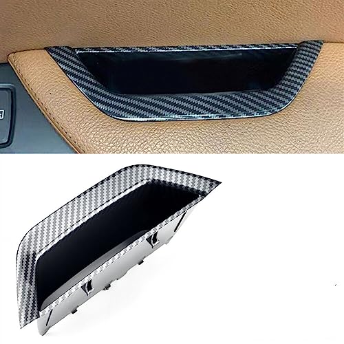 OMDHATU Innen Handgriff Griffverkleidung LHD RHD Auto Auto Innen Tür Griff Pull Trim Kompatibel Für B&MW F25 F26 X3 X4 2011 2012 2013 2014-2017 Innentürgriffe (Color : Carbon Fiber-RHD) von OMDHATU