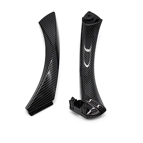 OMDHATU Innen Handgriff Griffverkleidung LHD RHD Auto Innen Carbon Faser Türgriff Kit Ersatz Für B&MW 3 Serie E90 E91 316i 318i 320i 325i 328i Innentürgriffe (Color : Left Handle Kit) von OMDHATU