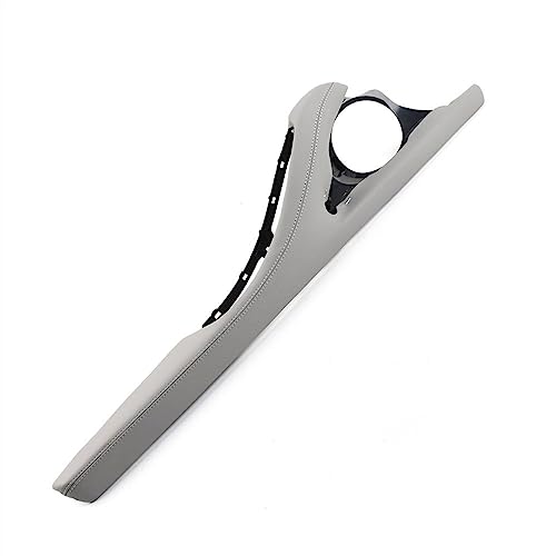 OMDHATU Innen Handgriff Griffverkleidung LHD RHD Für B&MW 5er F10 F11 F18 520 523 525 528 530 Fahrerseite Türarmlehne Leder Außenrahmen Stützhalterung Innentürgriffe (Color : LHD Grey) von OMDHATU