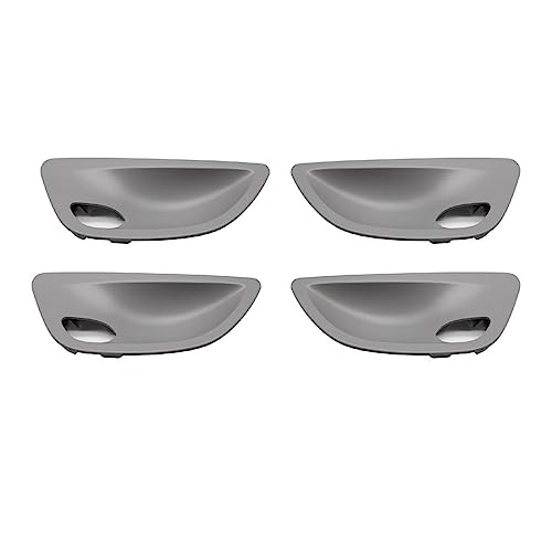 OMDHATU Innen Handgriff Griffverkleidung Links Rechts Innentür Griff Schüssel Abdeckung Trim Ersatz Für B&MW 5 Serie F10 F11 F18 2010-2015 2016 2017 Innentürgriffe (Color : Grey 4pcs Set) von OMDHATU