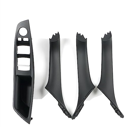 OMDHATU Innen Handgriff Griffverkleidung RHD Für B&MW 5 Serie F10 F11 520 525 Grau Beige Schwarz Auto Innen Tür Griff Innere Tür Panel Pull Trim Abdeckung Innentürgriffe (Color : H) von OMDHATU