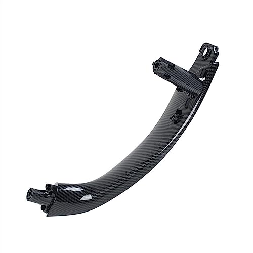 OMDHATU Innen Handgriff Griffverkleidung Schwarz Carbon Für B&MW X3 X4 G01 G02 F97 F98 2018-2021 Faser Auto Innen Links Rechts Tür Pull Griff LHD RHD Innentürgriffe (Color : Inside Left Carbon) von OMDHATU