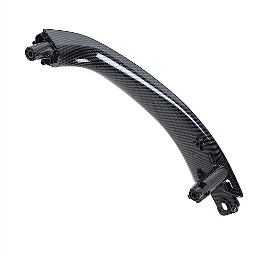 OMDHATU Innen Handgriff Griffverkleidung Schwarz Carbon Für B&MW X3 X4 G01 G02 F97 F98 2018-2021 Faser Auto Innen Links Rechts Tür Pull Griff LHD RHD Innentürgriffe (Color : Inside Right Carbon) von OMDHATU