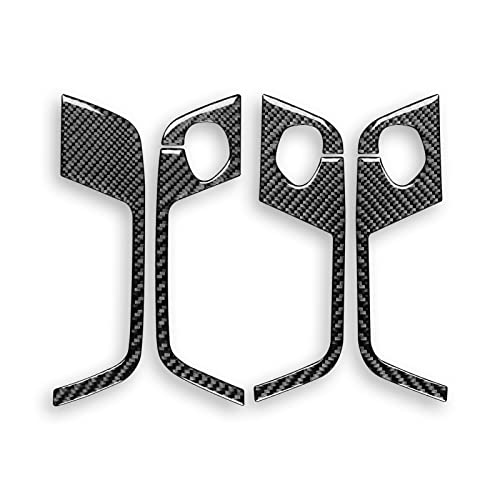OMDHATU Innenziehgriff-Abdeckung, Kohlefaser, Innentürgriff-Verkleidungsaufkleber für A-UDI A4 S4 B7 2005–2008 Links- und Rechtslenker-Modifikation, Dekoration, Zubehör, Styling-Autoteile (Farbe: LHD) OMDHATU Innenziehgriff-Abdeckung, Kohlefaser, Innentürgriff-Verkleidungsaufkleber für A-UDI A4 S4 B7 2005–2008 Links- und Rechtslenker-Modifikation, Dekoration, Zubehör, Styling-Autoteile (Farbe: LHD) von OMDHATU