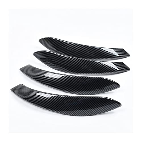 OMDHATU Innere Zuggriffabdeckung Auto-Innentür-Zuggriff-Außenverkleidung Für B&MW 3er-4er-Reihe F30 F80 F31 F32 F33 F34 F35 F36 2013-2018 Autoteile (Color : Carbon Fiber 4PCS Set) von OMDHATU