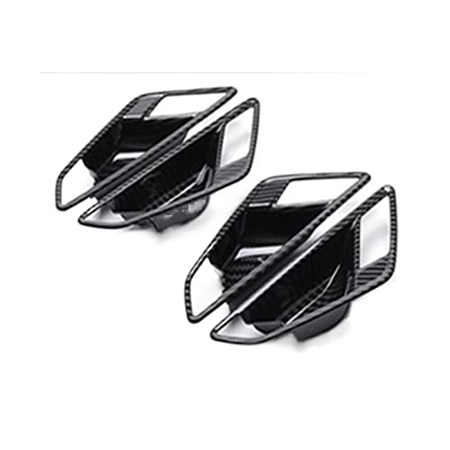 OMDHATU Innere Zuggriffabdeckung Autoinnentürgriff Schüssel Armlehnenknöpfe Rahmen Dekoration Aufkleber Trim for A-UDI Q2 2018 2019 2020 2021 2022 Autoteile (Color : 1) von OMDHATU