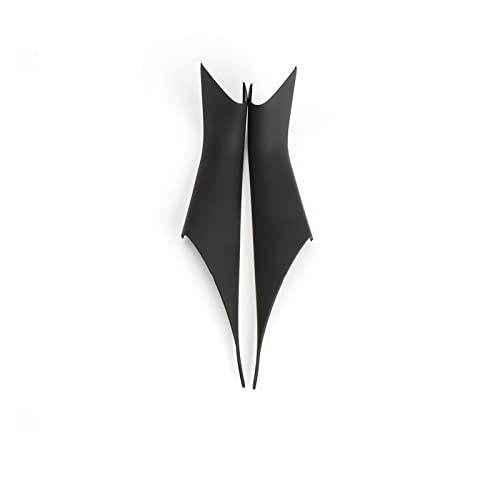 OMDHATU Innere Zuggriffabdeckung Autoinnentürgriffabdeckung Ziertürschale Aufkleber Dekoration Für B&MW 5er 520 523 525 530 528 535i G30 2018-2022 Autoteile (Color : Schwarz, Größe : 1 Pair) von OMDHATU