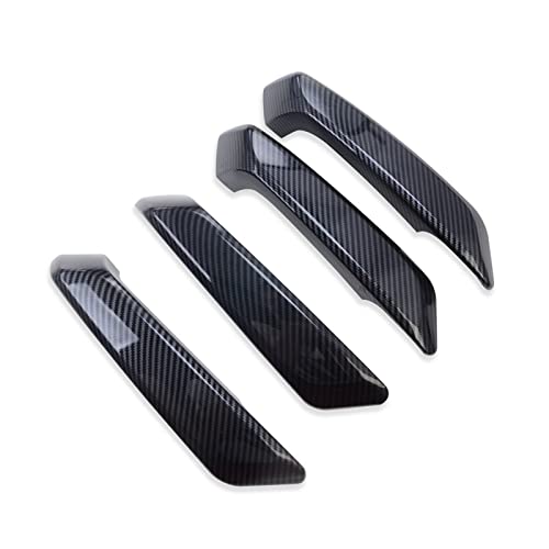 OMDHATU Innere Zuggriffabdeckung Für A-UDI Q5 2018 2019 2020 Kohlefaser Innentür Armlehne Griffabdeckung Zierleiste Aufkleber Innenausstattung Auto Styling Autoteile (Color : Carbon Fiber Style) von OMDHATU