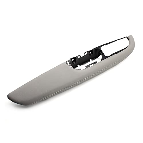 OMDHATU Innere Zuggriffabdeckung Für B&MW X5 X6 E70 E71 E72 2007-2013 LHD Innentürgriff Armlehne Leder Außenrahmenhalterung Ersatz Autoteile (Color : grau) von OMDHATU