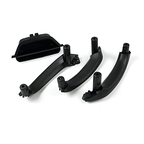 OMDHATU Innere Zuggriffabdeckung LHD Links Rechts Autotür Inneninnengriff Pull Trim Cover Für B&MW F25 X3 F26 X4 2010-2017 Auto Styling Zubehör Autoteile (Color : 4Pcs Black) von OMDHATU