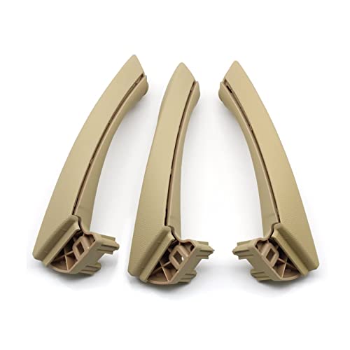 OMDHATU Innere Zuggriffabdeckung LHD RHD Beige Schwarz Grau Innentürgriff-Set Ersatz Für B&MW 3er E90 E91 E92 316 318 320 325 328i 2004–2012 Autoteile (Color : Beige, Größe : RHD Set) von OMDHATU