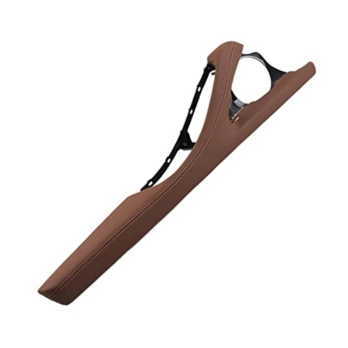 OMDHATU Innere Zuggriffabdeckung LHD RHD Innentür Armlehne Leder Außenrahmen Unterstützung Für B&MW 5er F10 F11 F18 520 523 525 528 530 535 Autoteile (Color : Red Brown, Größe : LHD) von OMDHATU