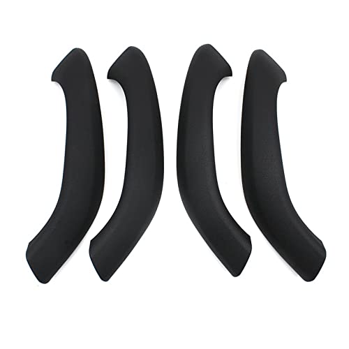 OMDHATU Innere Zuggriffabdeckung for B&MW X1 X2 F48 F49 F39 2016-2020 Auto Innentürgriff ABS Abdeckung Trim Ersatz Autoteile (Color : Black 4pcs Set) von OMDHATU