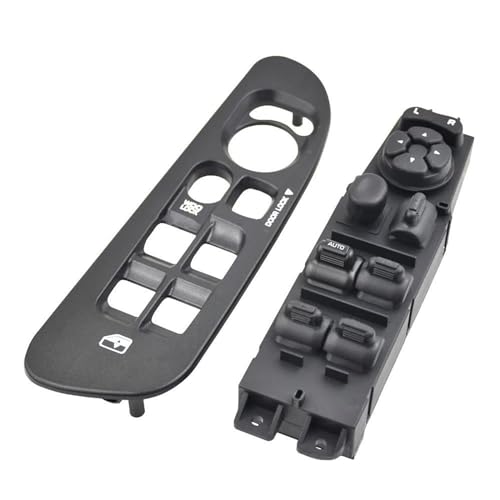 OMDHATU Master-Fensterheberschalter Und Panel 68171680AA 56049805AB Für Dodge Für Ram 1500 Für LKW Für Quad Für Cab 2002–2008 (Color : A Set) von OMDHATU