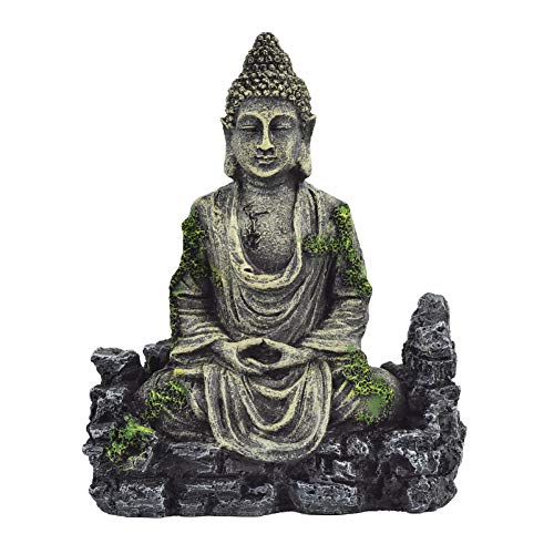 OMEM Aquarium-Dekoration Buddha-Statue von OMEM