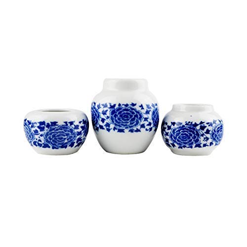 OMEM Mini-Keramik-Futterspender für Vögel, 3 Stück OMEM Mini-Keramik-Futterspender für Vögel, 3 Stück von OMEM