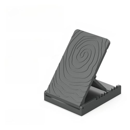 OMEM Platzsparendes, stabiles, verstellbares, faltbares Eidechsen-Klettergerüst mit Anti-Kipp-Funktionen und unten beschwertem Design für sicheres Klettern (Grau-S) von OMEM