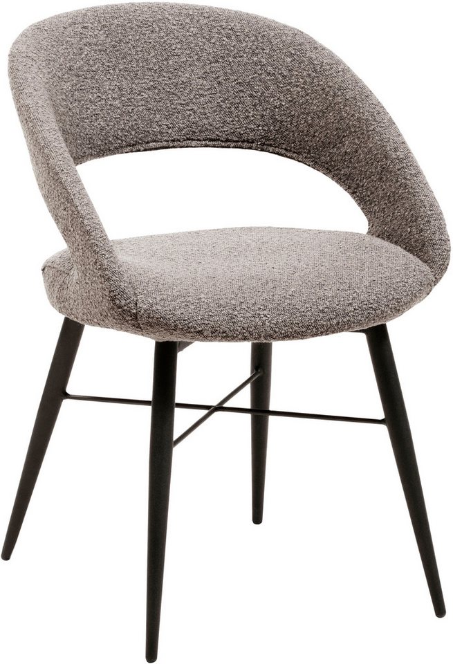 OMG Design Esszimmerstuhl Marley (Set, 1 St), mit modernem Cut-Out, Bouclé Bezug von OMG Design