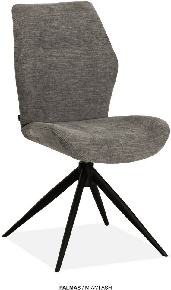OMG Design Esszimmerstuhl Palmas (Set, 1 St), Drehstuhl mit auto-return, Moderner Bezug von OMG Design