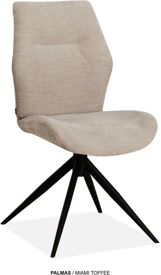OMG Design Esszimmerstuhl Palmas (Set, 1 St), Drehstuhl mit auto-return, Moderner Bezug von OMG Design