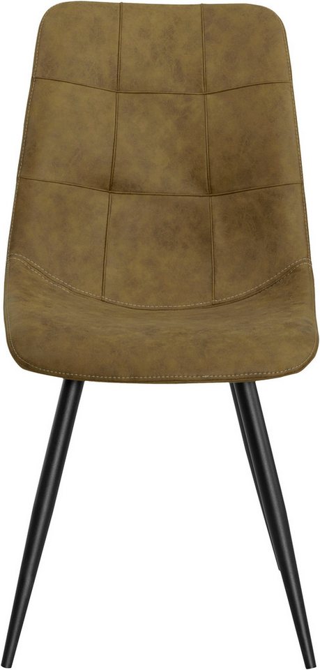 OMG Design Esszimmerstuhl Peak (Set, 2 St), moderne Sitzschale in Microfaser Lederoptik von OMG Design