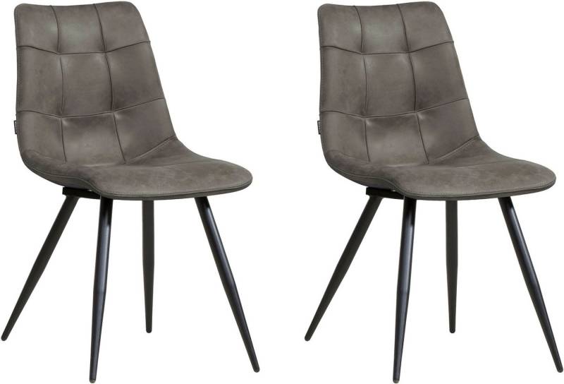 OMG Design Esszimmerstuhl Peak (Set, 2 St), moderne Sitzschale in Microfaser Lederoptik von OMG Design