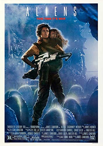 Aliens Alien 2 Sequel Poster/Druck/Bild, Satin-Fotopapier, A3, 297 mm x 420 mm von OMG Printing