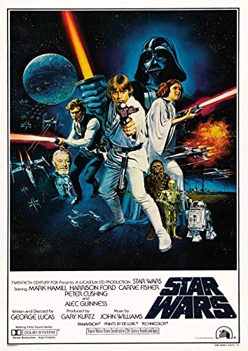 OMG Printing Star Wars Poster/Druck/Bild Satin Fotopapier – A3-297 mm x 420 mm von OMG Printing