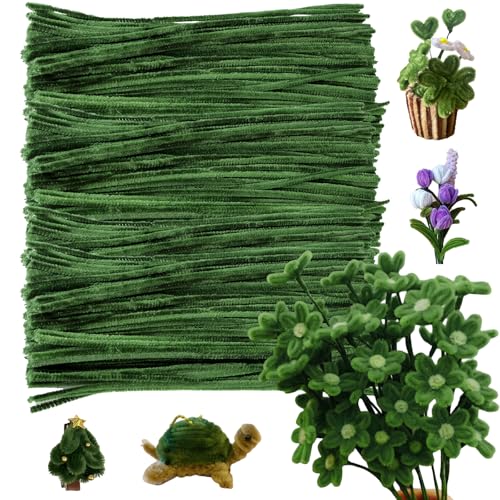 OMIGA Pfeifenputzer Grün 300 Stück Pfeifenputzer zum Basteln Grün 30cm Hohe Pfeifenputzer Kann Weihnachtsbaum Pflanze Drachen Strauß Herstellen Pfeifenreiniger für Kreatives DIY OMIGA Pfeifenputzer Grün 300 Stück Pfeifenputzer zum Basteln Grün 30cm Hohe Pfeifenputzer Kann Weihnachtsbaum Pflanze Drachen Strauß Herstellen Pfeifenreiniger für Kreatives DIY von OMIGA