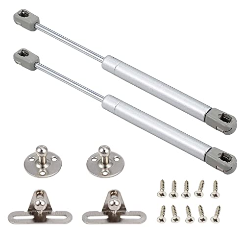 2 x Gasdruckfeder (150 N) Stay Lift Schranktür Softclose Scharnier mit Schrauben von OMIdeas