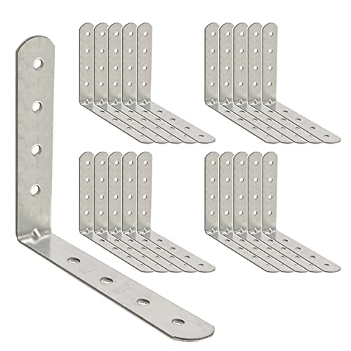 OMIDEAS 20 x Winkelverbinder (100 x 100 x 16) Winkel L Klammern Eckwinkel 90 Grad Lochwinkel Bauwinkel Holzverbinder Metallwinkel Möbel Stuhl Verbinder Verzinkt OMIDEAS 20 x Winkelverbinder (100 x 100 x 16) Winkel L Klammern Eckwinkel 90 Grad Lochwinkel Bauwinkel Holzverbinder Metallwinkel Möbel Stuhl Verbinder Verzinkt von OMIDEAS