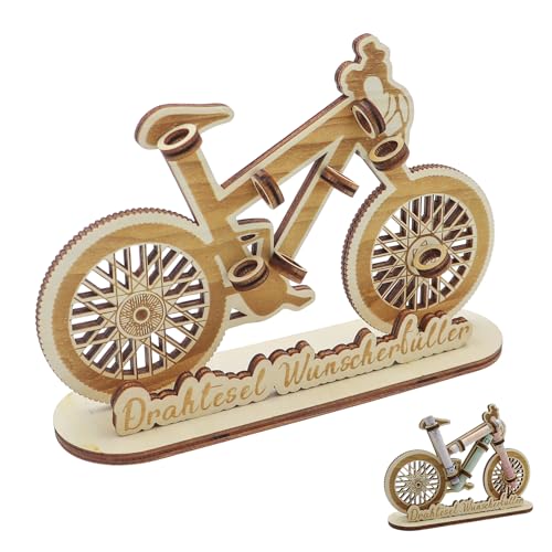 OMJMYY - Originelles Geburtstag Geldgeschenk aus Holz Geldgeschenk für Radfahrer - Fahrrad - Thema Geschenke für Freunde, Familie & Liebhaber von OMJMYY